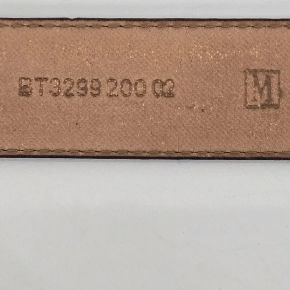 FOSSIL Vintage 1997 leather croc pattern with brass buckle size M - Picture 5 of 9